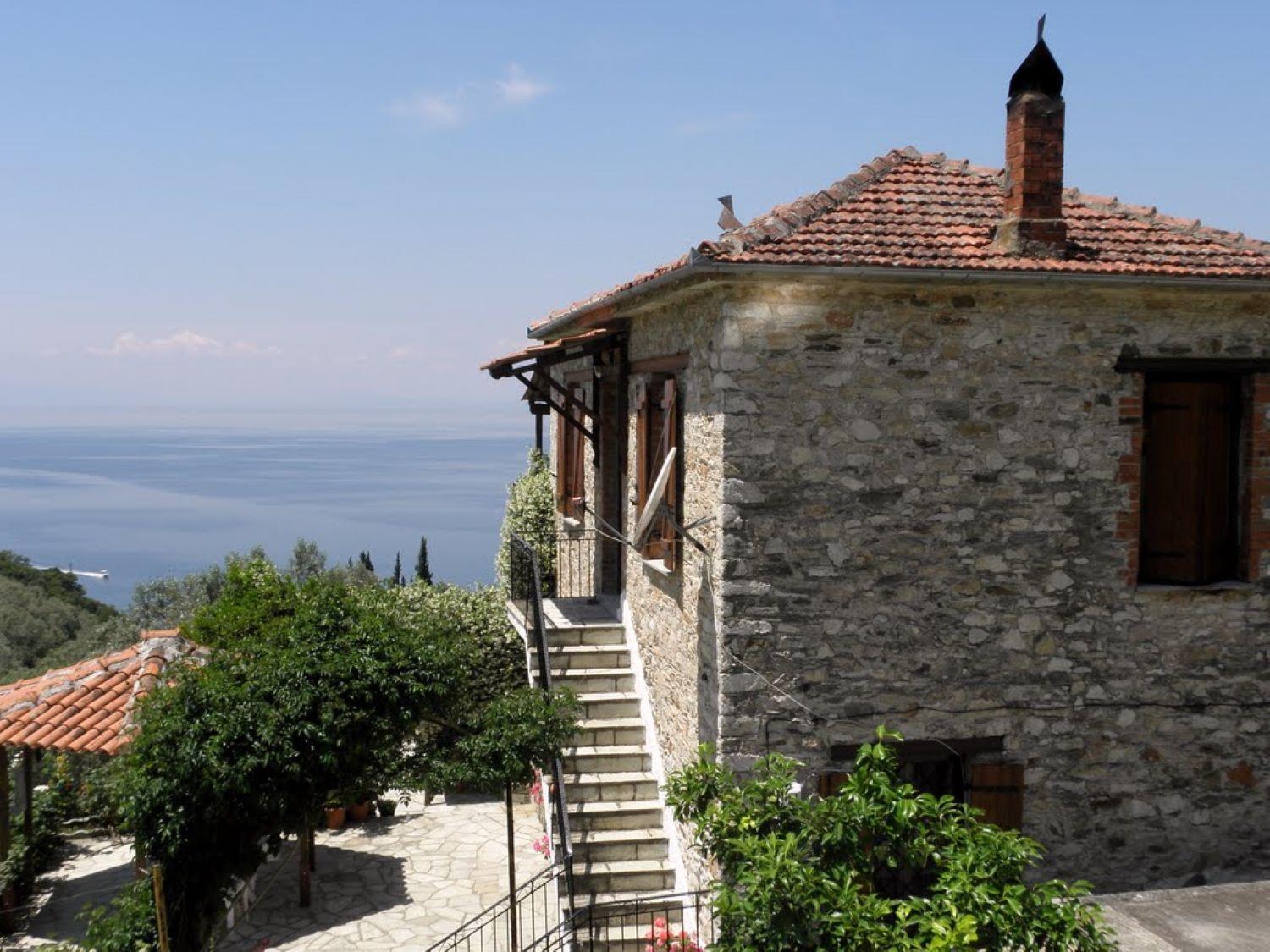 Tsorni Hill Cottage Лефокастро Экстерьер фото
